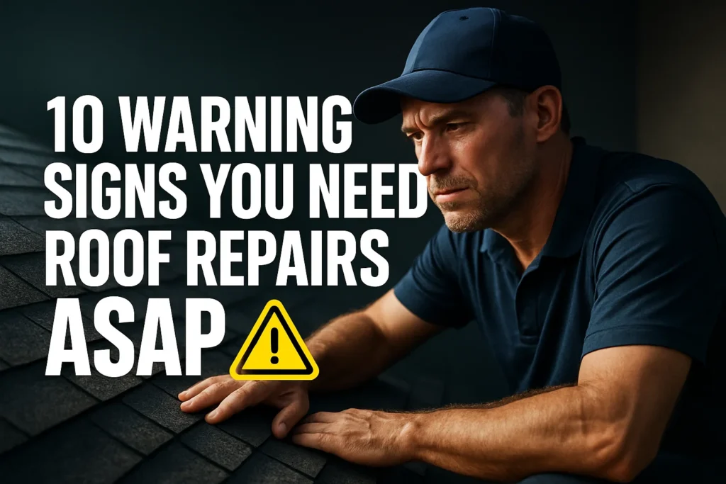 10 Warning Signs You Need Roof Repairs ASAP