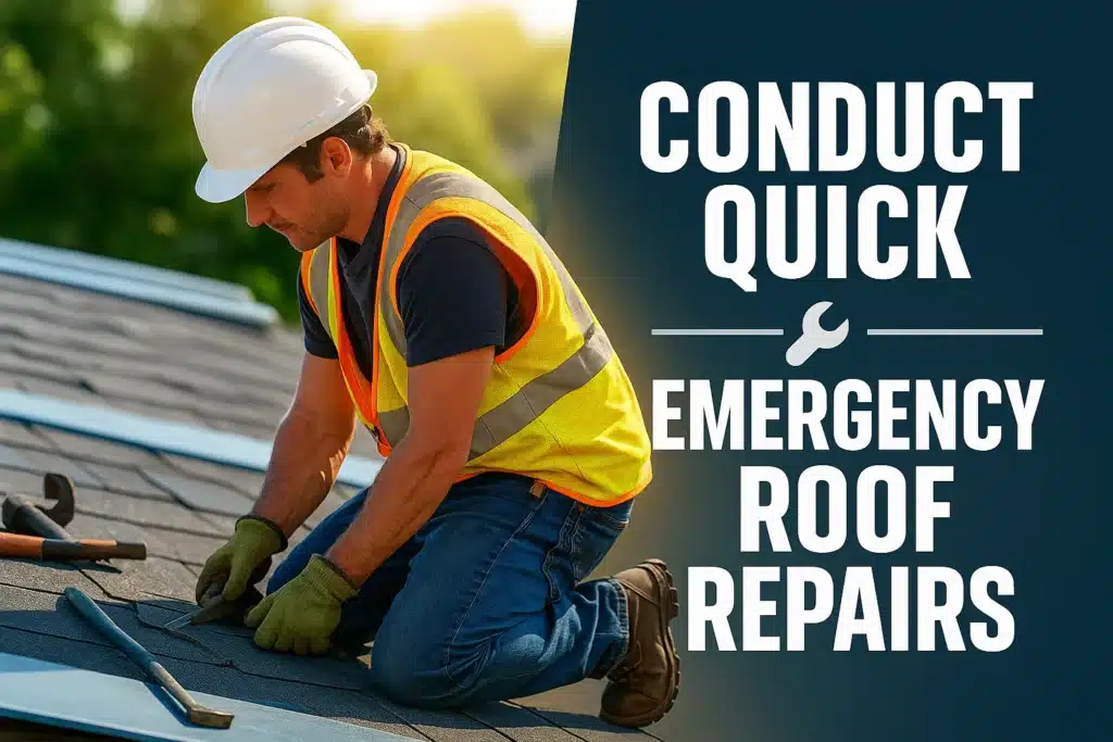 Blog 3 Conduct Quick Emergency Roof Repairs