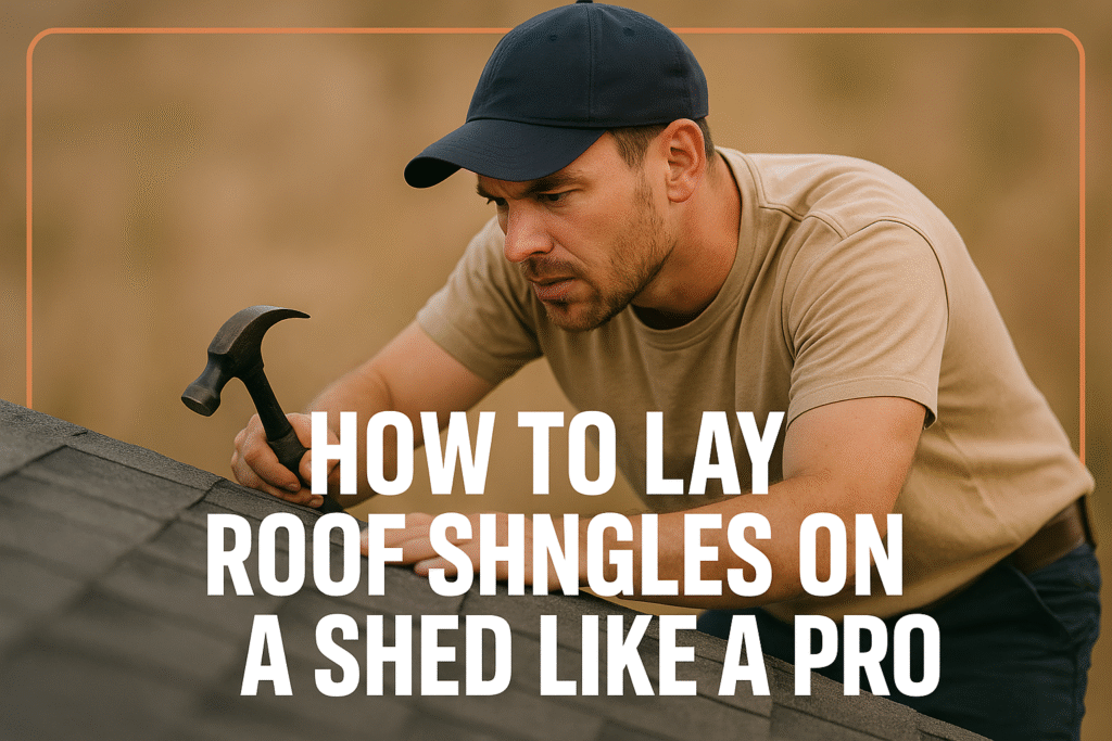 Blog 7 How to Lay Roof Shingles on a Shed Like a Pro
