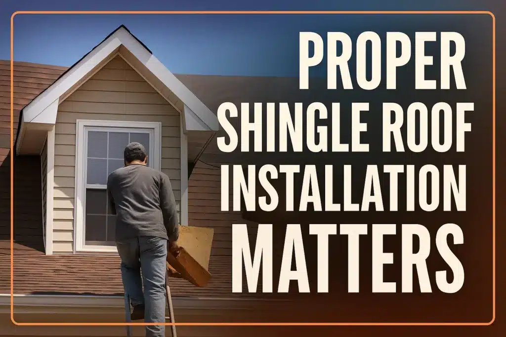 Blog 6 Proper Shingle Roof Installation Matters down to erarth roofing
