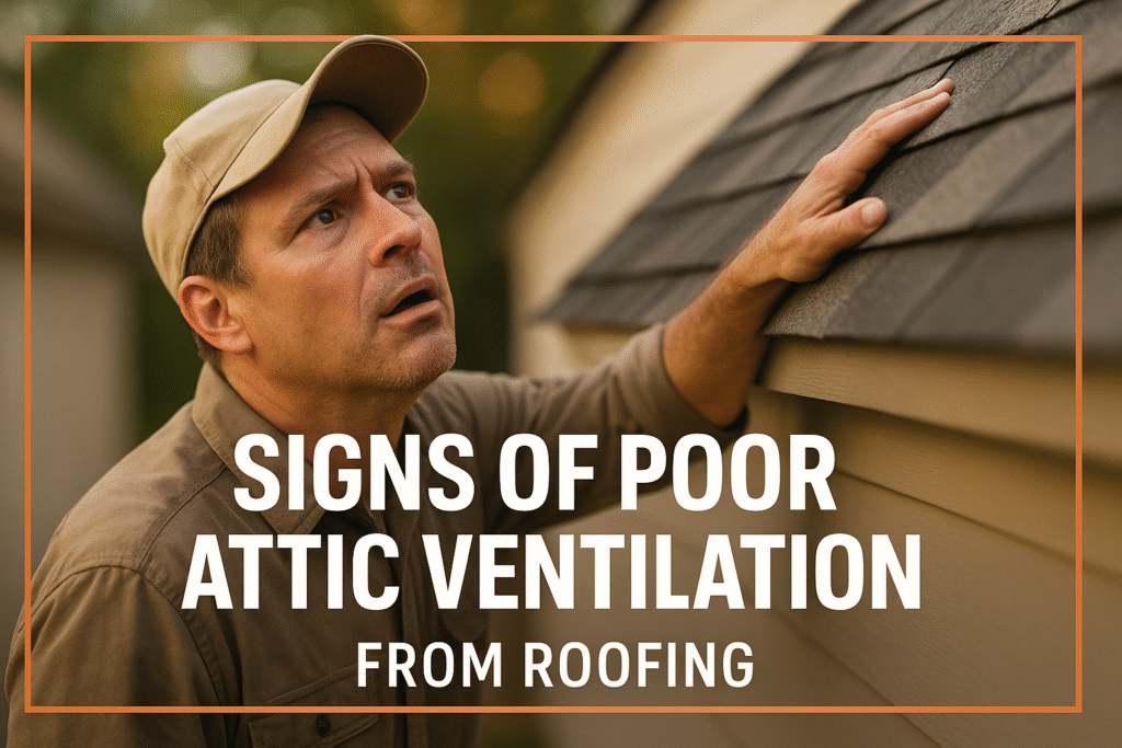 Blog 9 Signs of Poor Attic Ventilation from Roofing