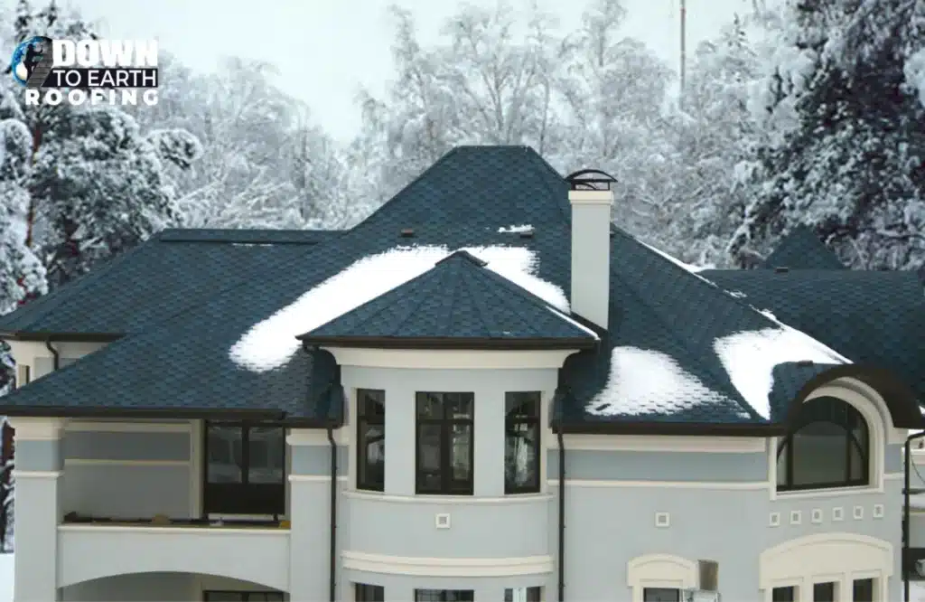 Everything you need to know about Winter Roof Damage in Columbia 2 Winter roof damage with ice dams on Columbia Missouri home