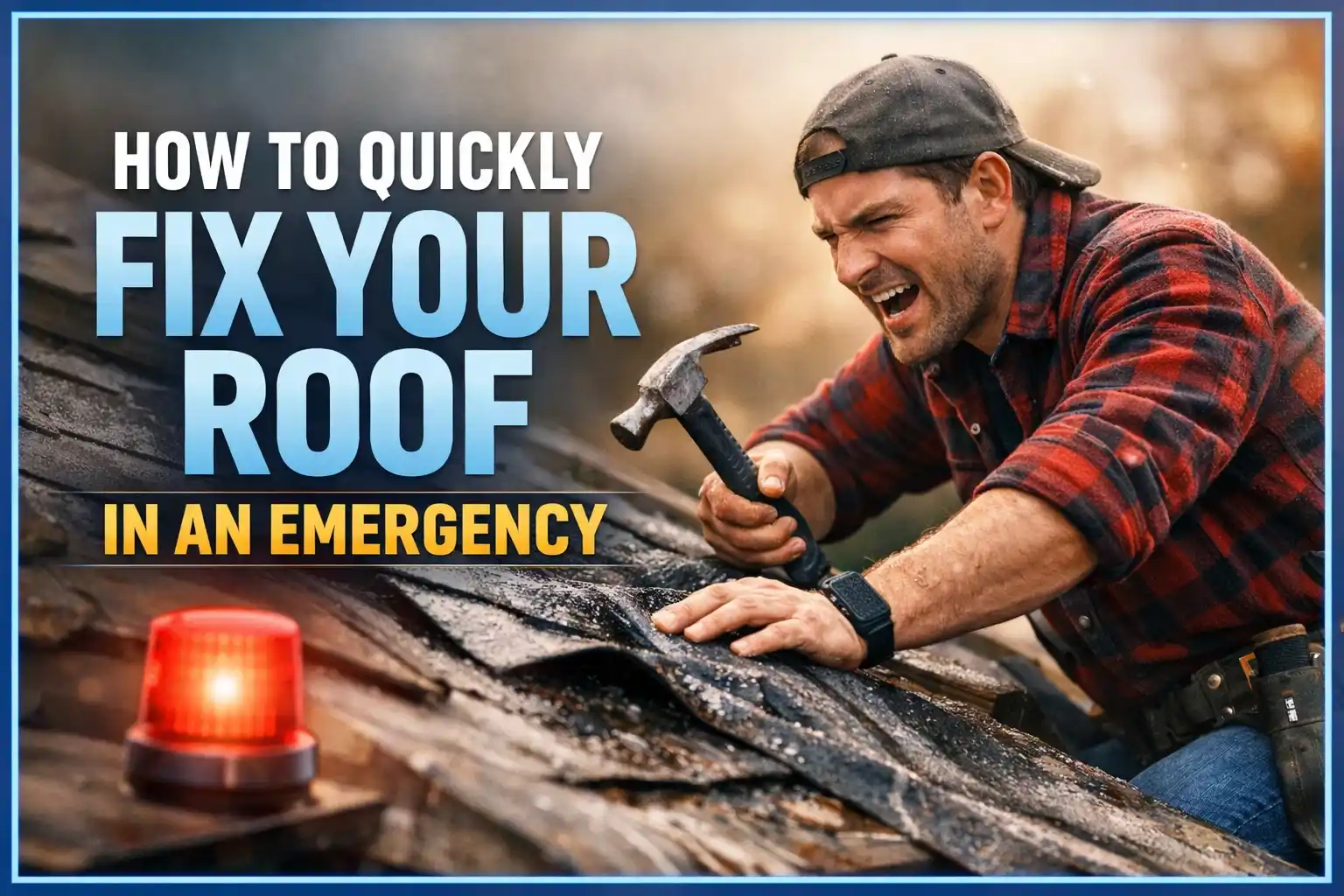 How to Quickly Fix Your Roof in an Emergency