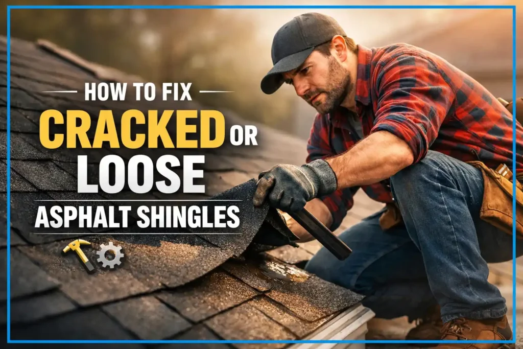 Blog 6 How to Fix Cracked or Loose Asphalt Shingles