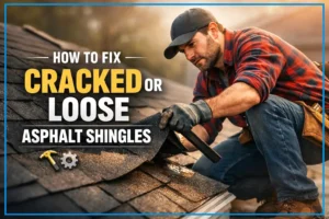 Blog 1 How to Fix Cracked or Loose Asphalt Shingles