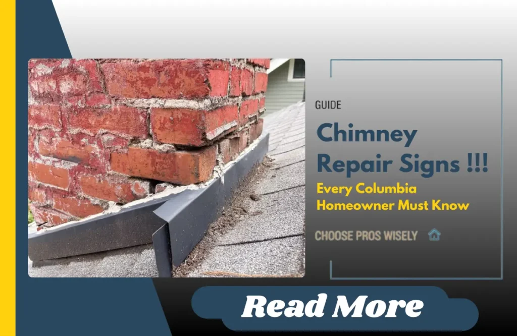 Blog 2 Chimney Repair Signs Every Columbia Homeowner Must Know