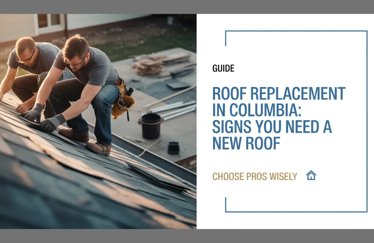 Roof Replacement Columbia SC: Signs You Need a New Roof 1 Roof Replacement Columbia SC Signs You Need a New Roof