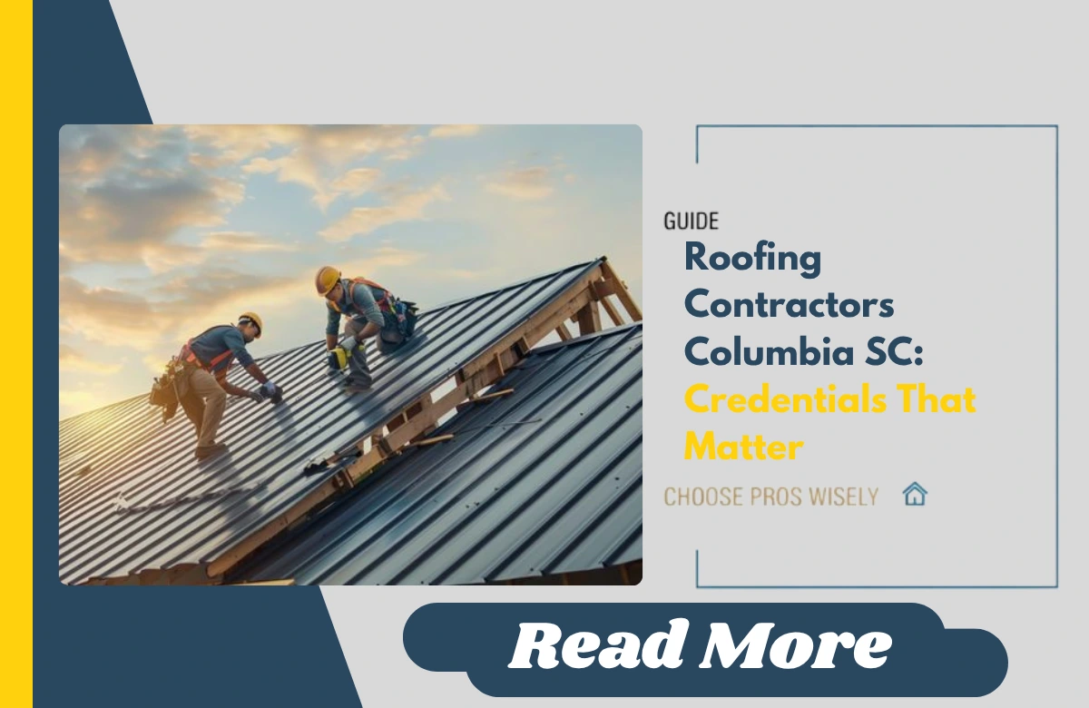 Roofing Contractors Columbia SC: Credentials That Matter 1 Roofing Contractors Columbia SC Credentials That Matter