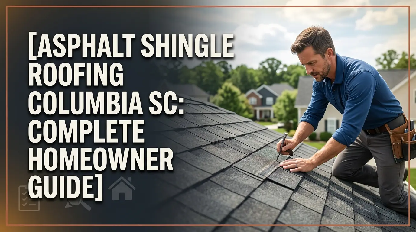 Asphalt Shingle Roofing Columbia SC: Complete Homeowner Guide 1 Asphalt shingle roofing